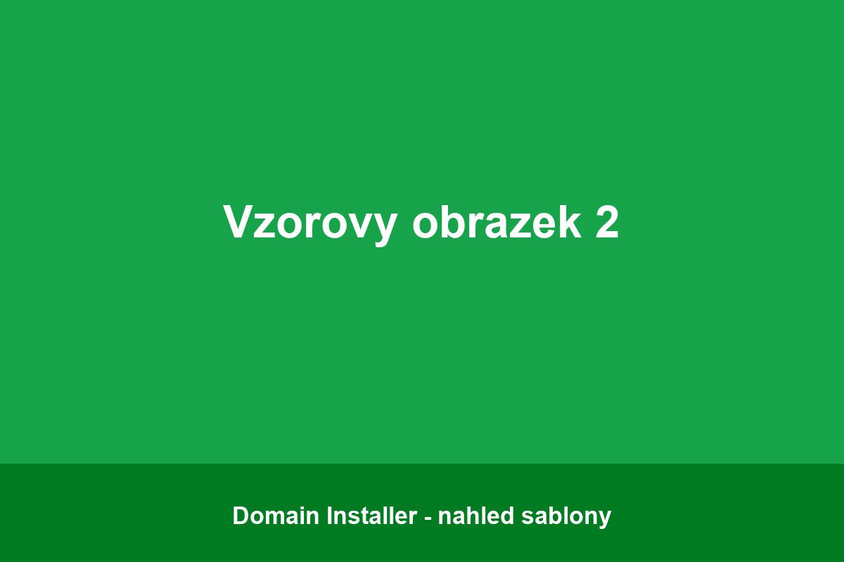 Testovací článek 2