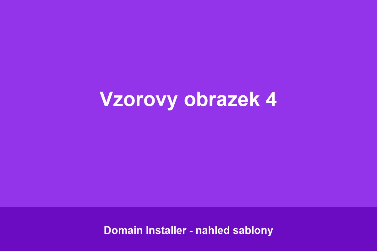 Testovací článek 4